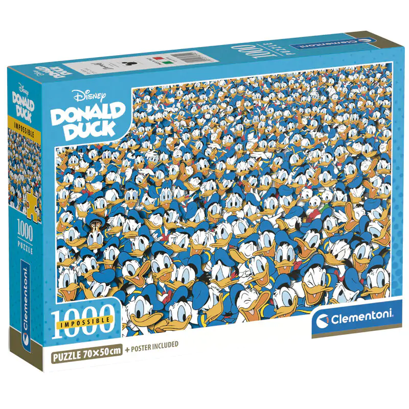 Disney Donald Duck Impossible puzzle 1000pcs termékfotó