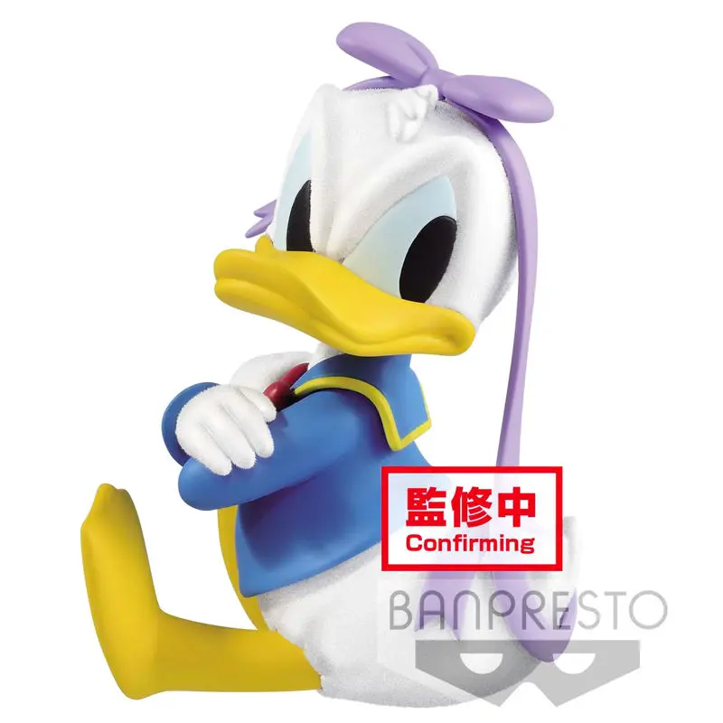 Disney Donald Duck Fluffy Puffy B figure 10cm product photo