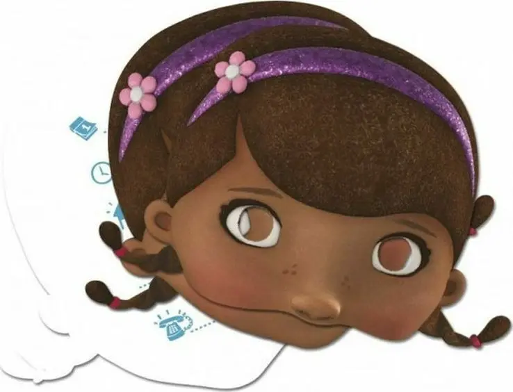 Disney Doc McStuffins 2-in-1 Invitation and Mask 4-Pack product photo