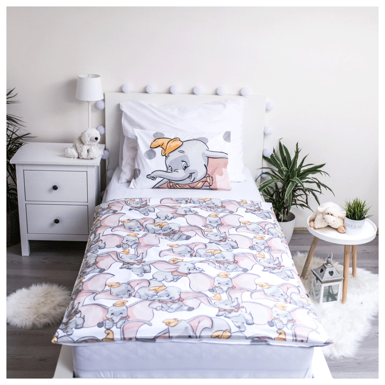 Disney Dumbo Dots Toddler Duvet Cover product photo