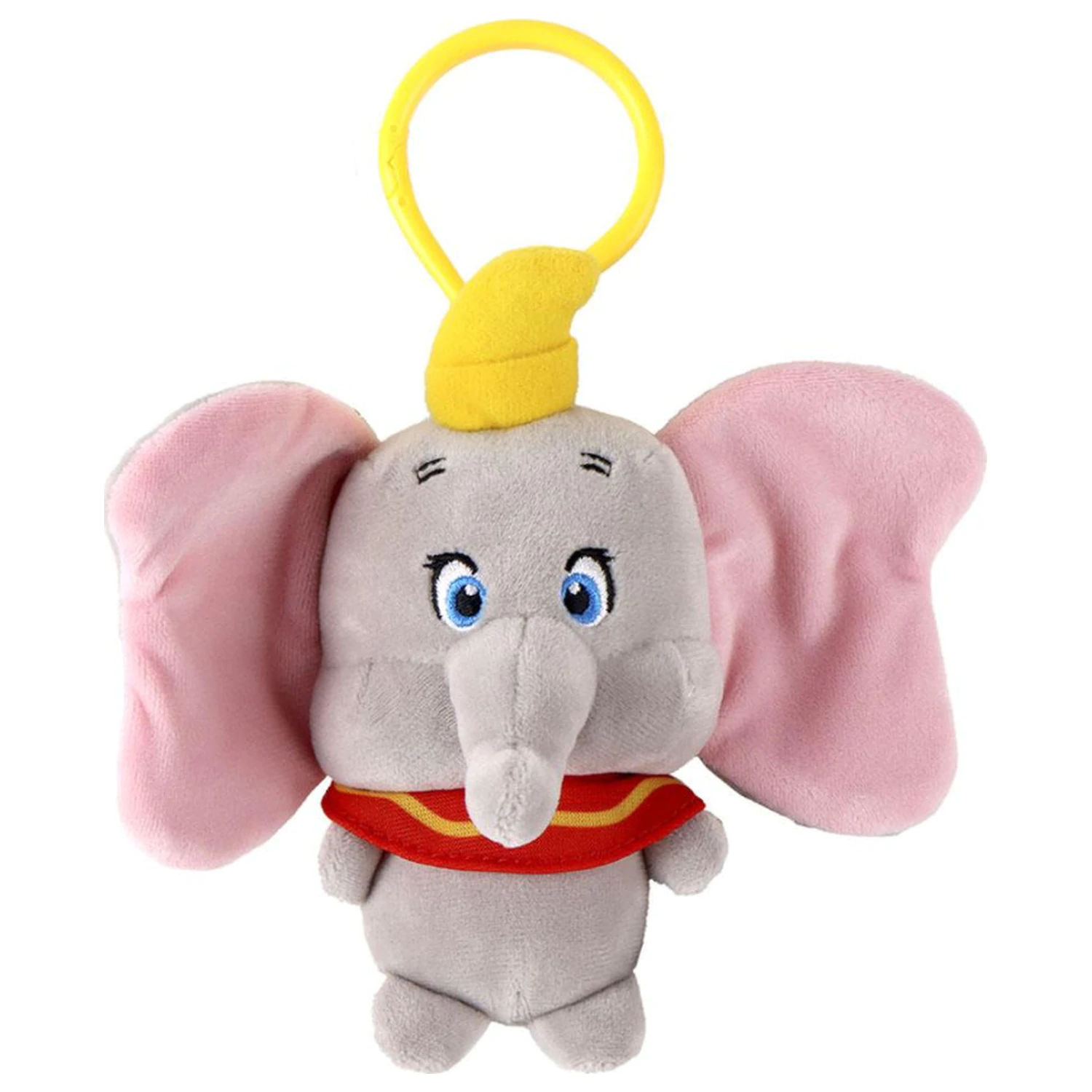 Disney Dumbo Grey 3D plush figure with hanger, bag charm 13 cm product photo