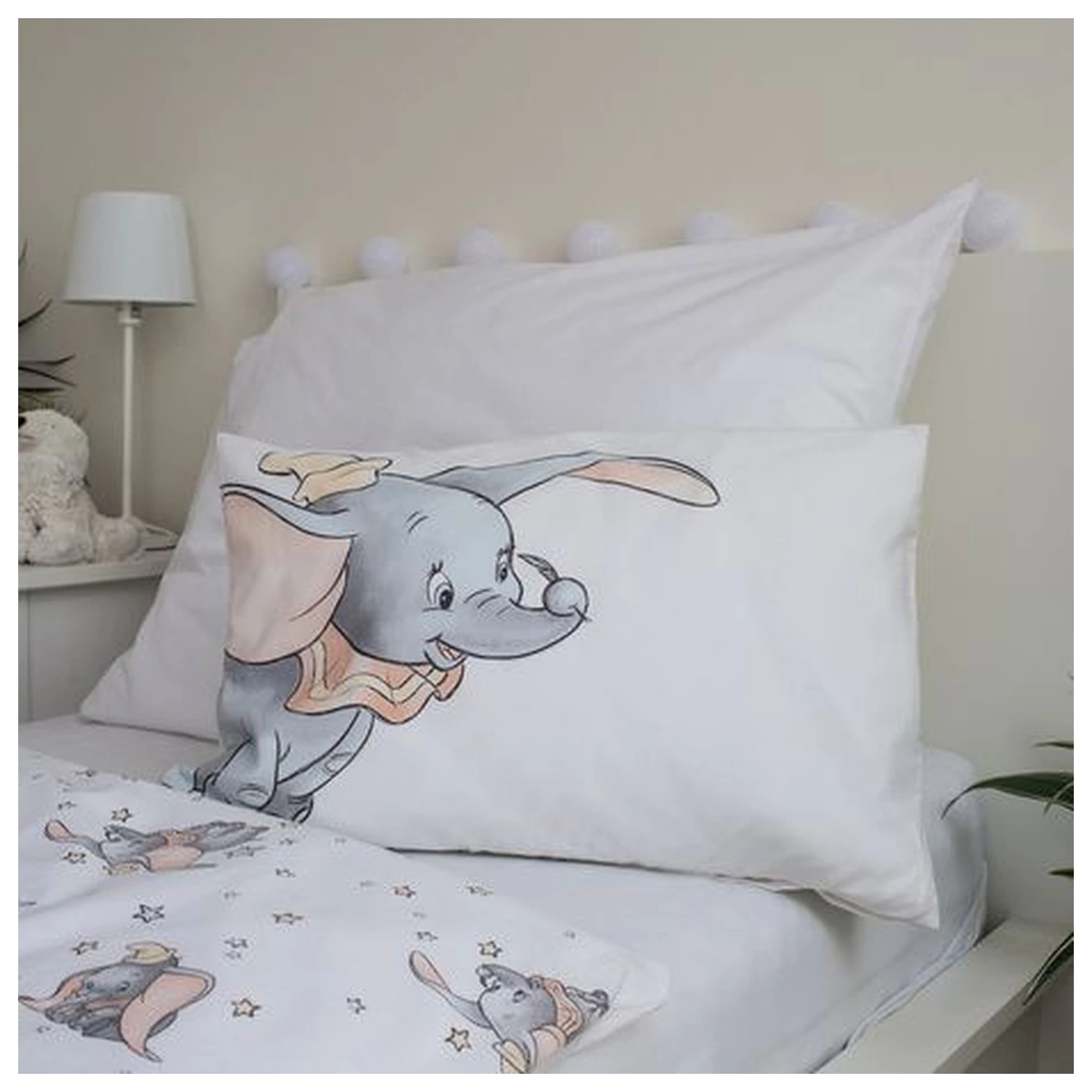 Disney Dumbo Grey Toddler and Preschool Duvet Cover product photo