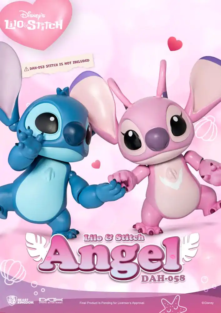 Disney Dynamic 8ction Heroes Action Figure 1/9 Angel (Lilo & Stitch) 16 cm termékfotó