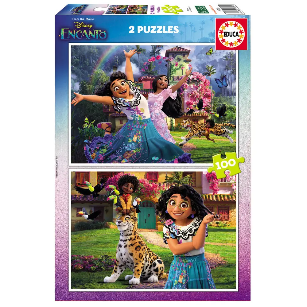 Disney Ecanto puzzle 2x100pcs product photo