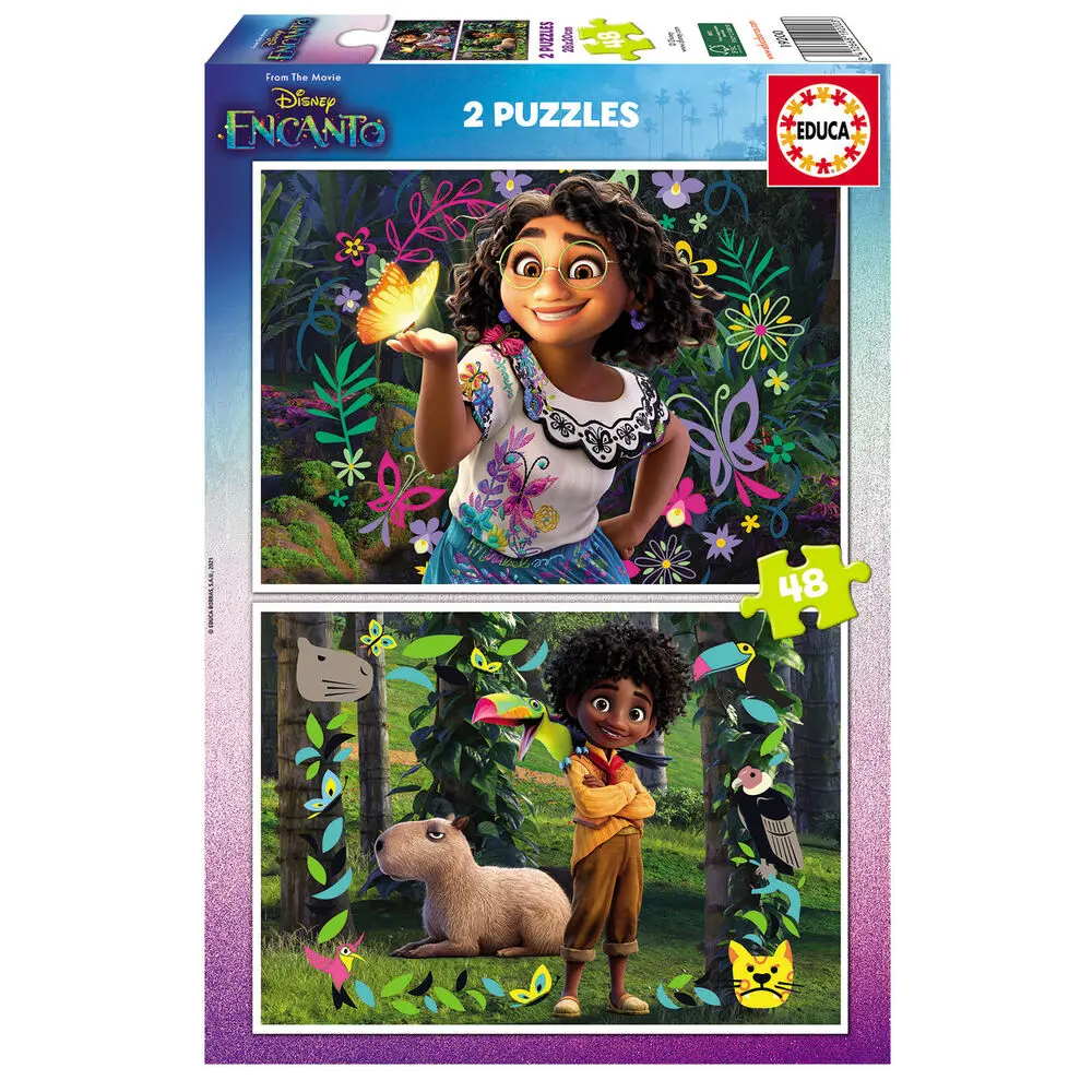 Disney Ecanto puzzle 2x48pcs termékfotó