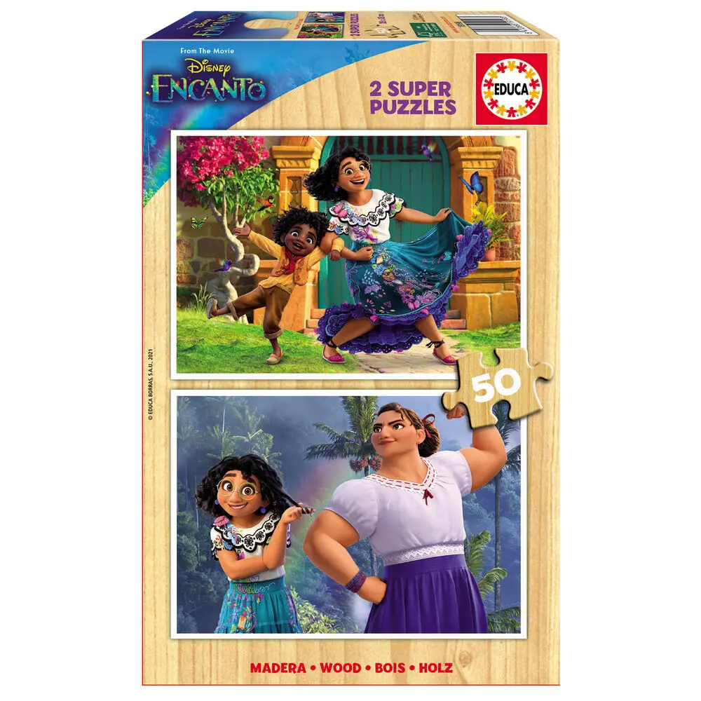 Disney Ecanto puzzle 2x50pcs product photo