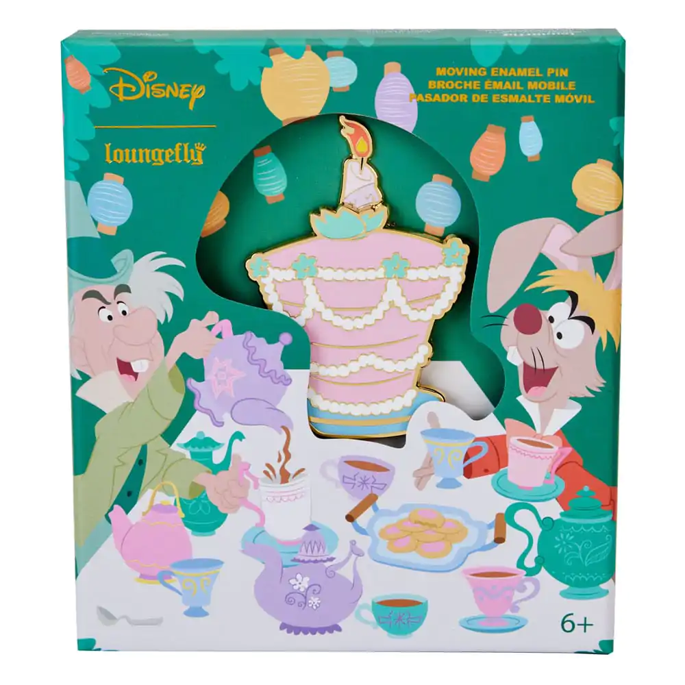 Disney by Loungefly Enamel Pins Unbirthday Cake 3" Limited Edition 8 cm product photo