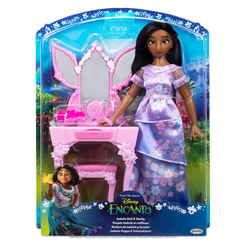 Disney Encanto Isabella + dressing table doll product photo