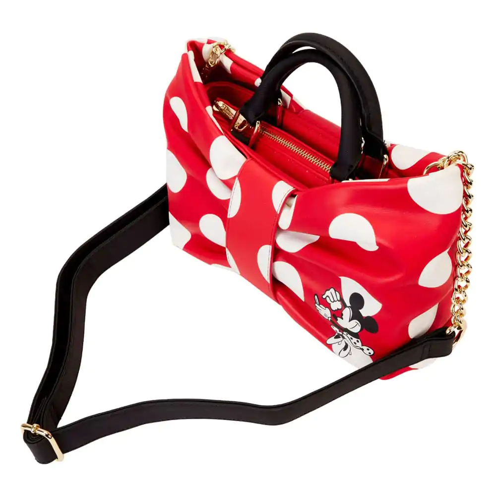 Disney by Loungefly Passport Bag Figural Bow Minnie Rocks the Dots product photo