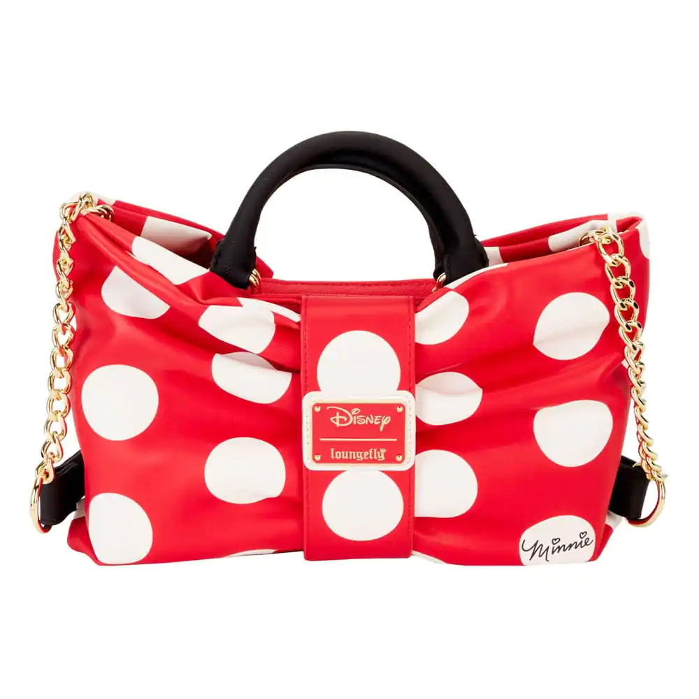 Disney by Loungefly Passport Bag Figural Bow Minnie Rocks the Dots product photo
