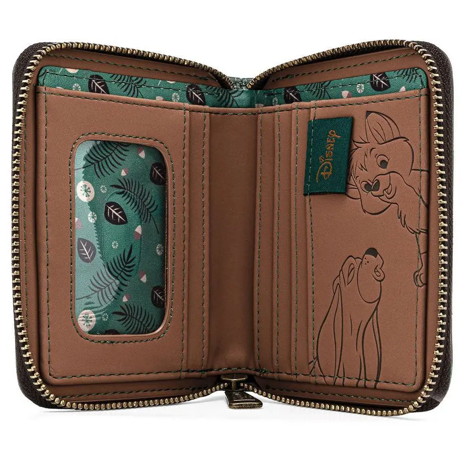 Loungefly Disney Fox and Hound Copper Todd wallet product photo