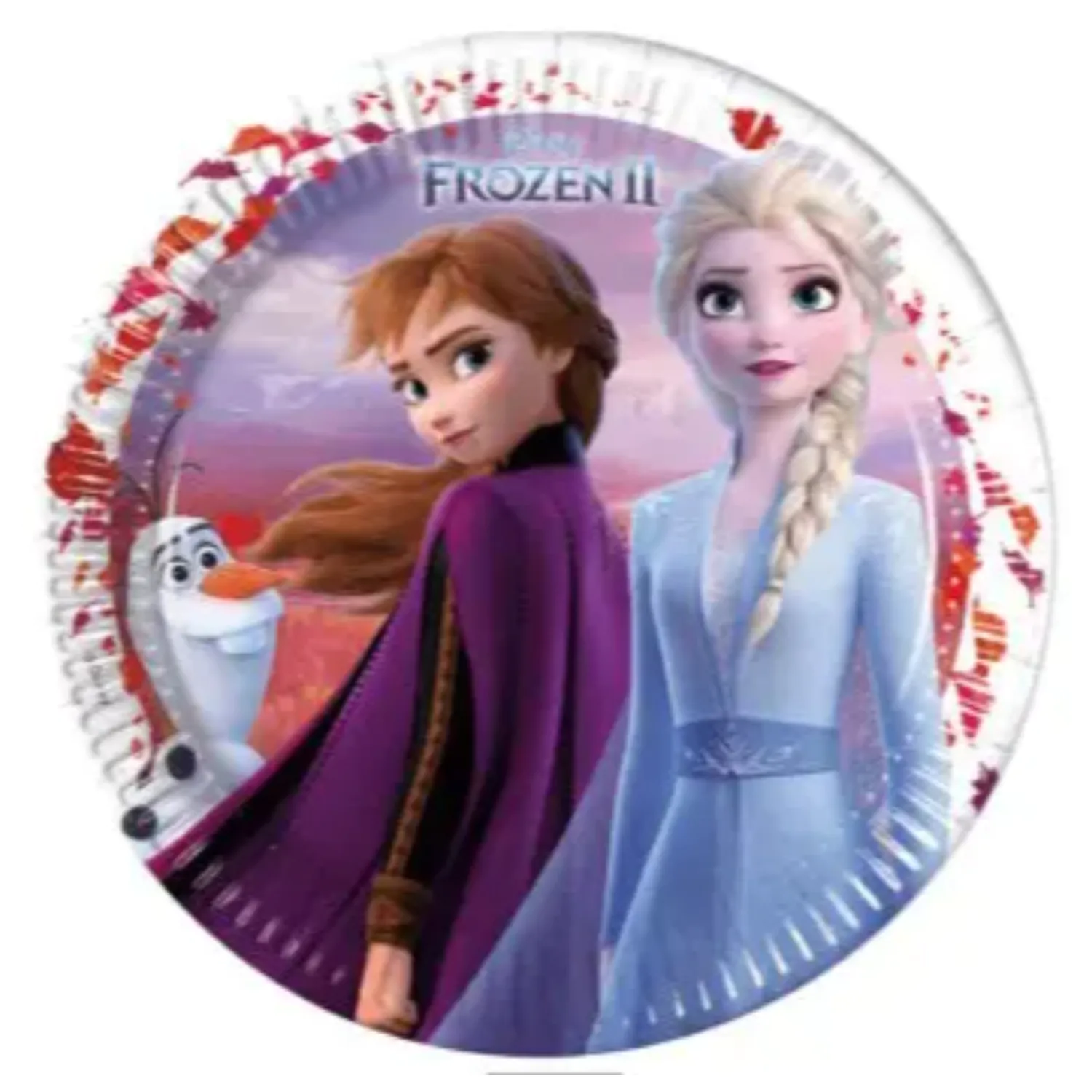 Disney Frozen II Paper Plates 8 pcs 23 cm FSC product photo