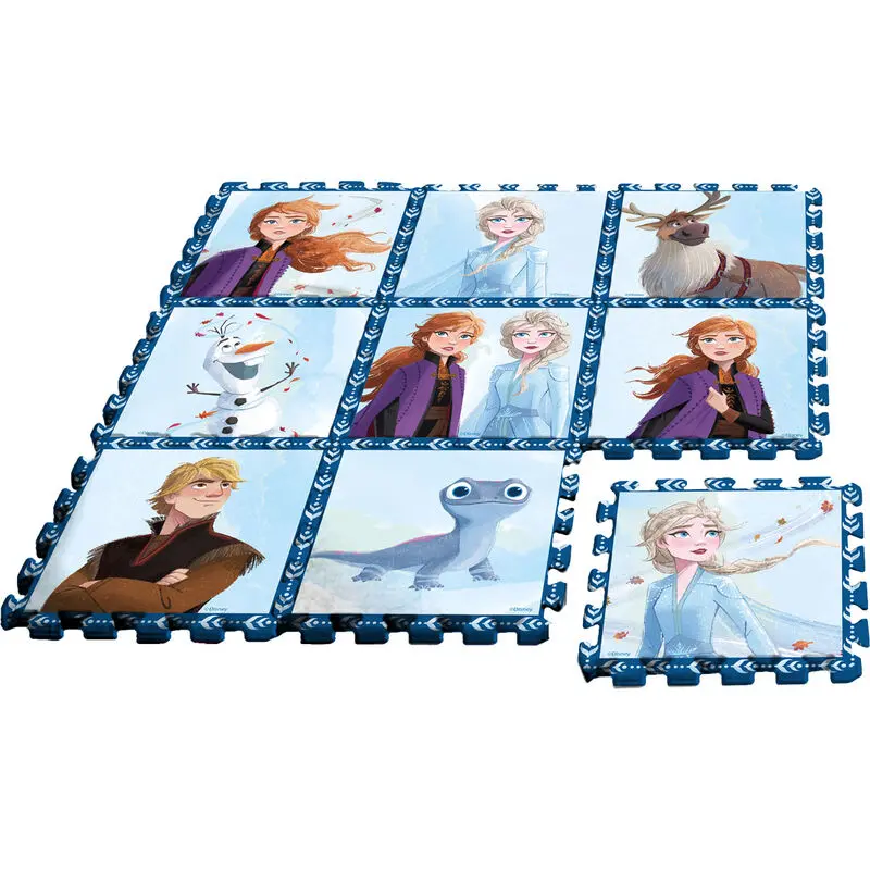 Disney Mickey puzzle carpet Eva rubber 9pcs product photo