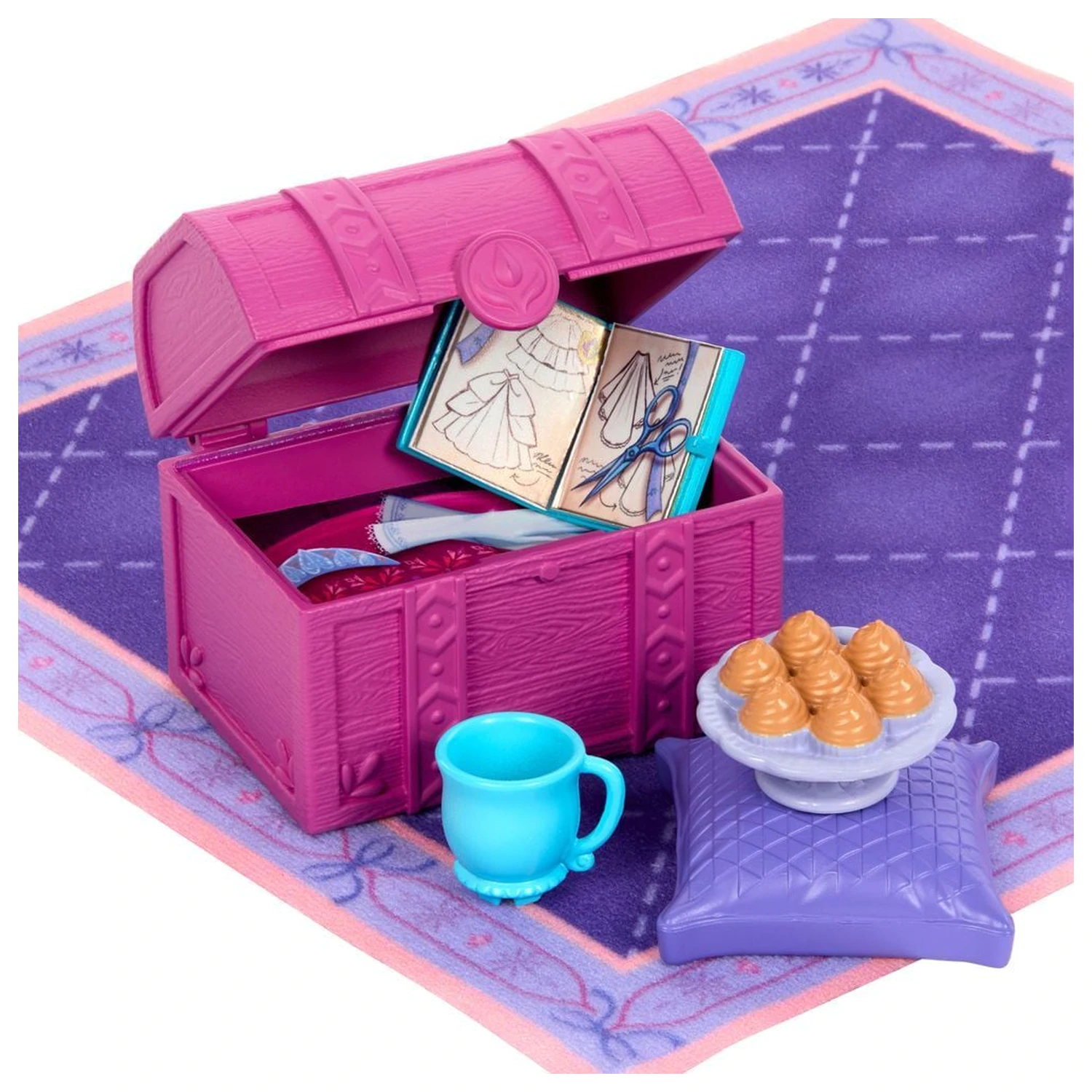 Disney Frozen Pyjama Party Elsa and Anna playset product photo