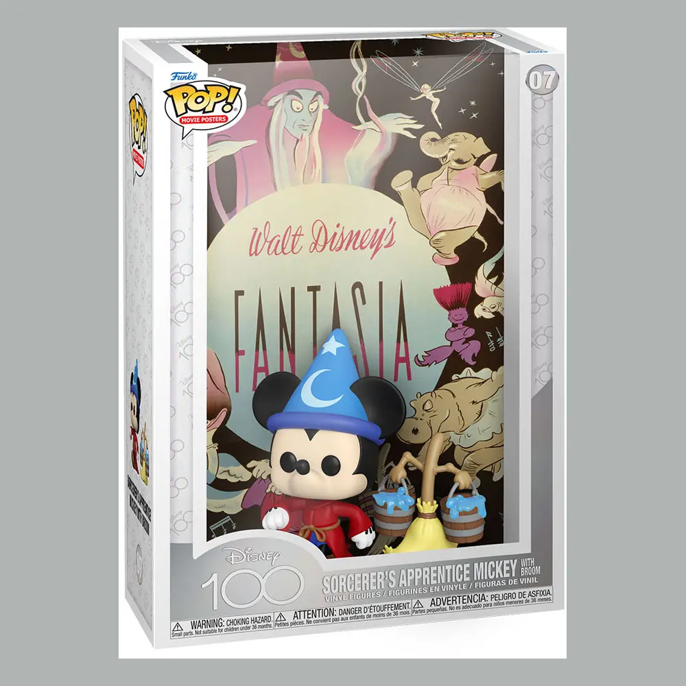 Disney POP! Movie Poster & Figure Fantasia 9 cm product photo