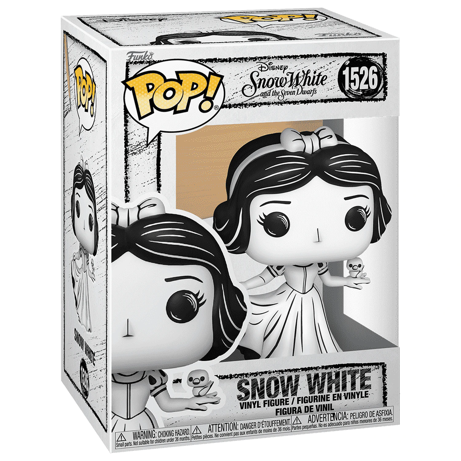 Disney Funko POP! Vinyl Figure Sketched- Snow White 9 cm product photo