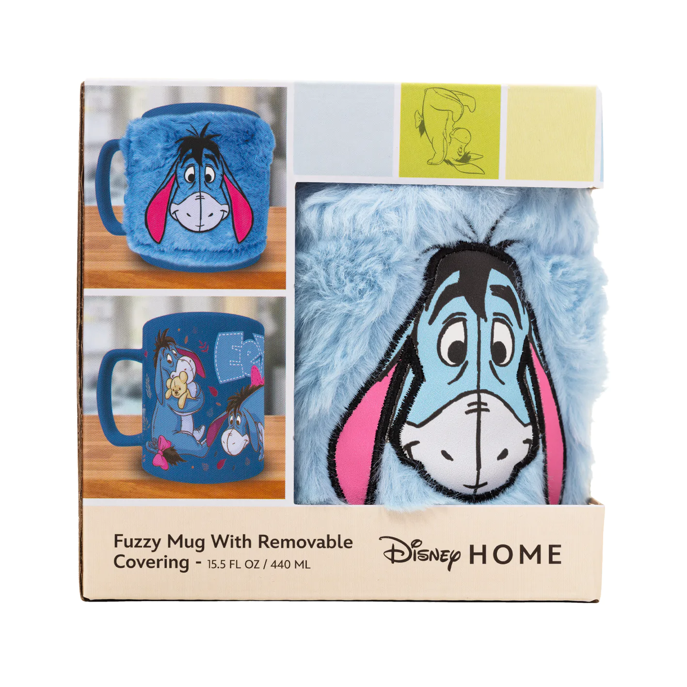 Disney Fuzzy Mug Winnie the Puuh Eeyore product photo