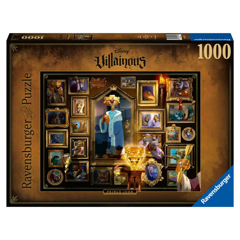 Disney Villainous Jigsaw Puzzle Prince John (1000 pieces) product photo