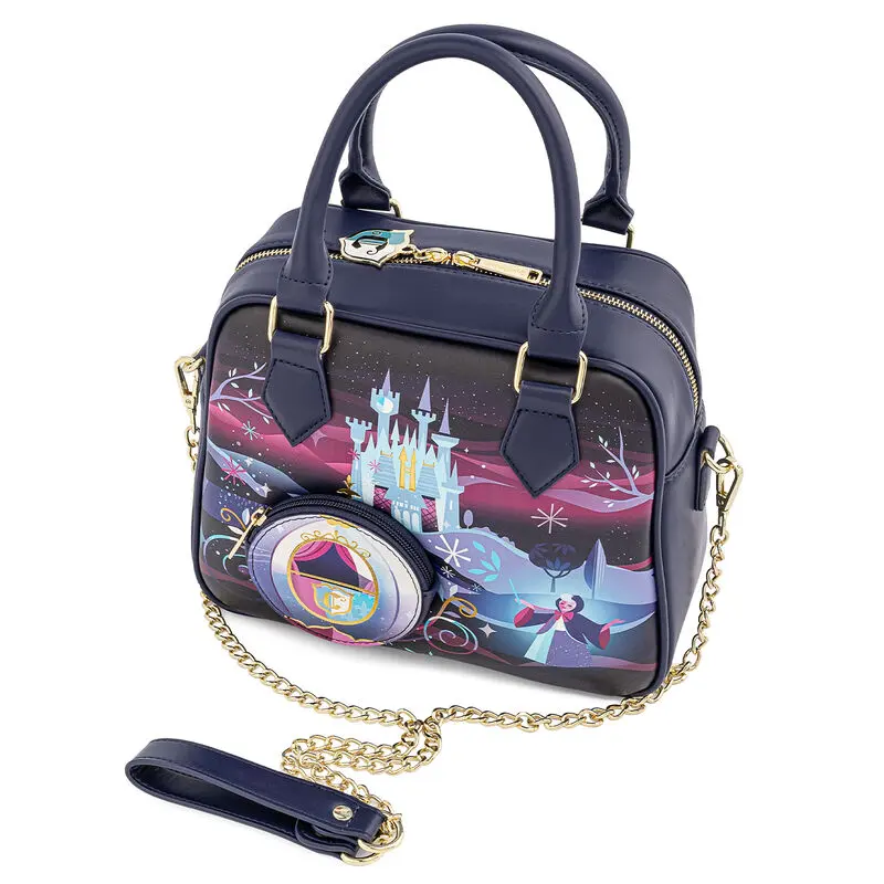 Loungefly Disney Cinderella Castle crossbody bag product photo