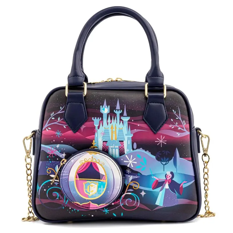 Loungefly Disney Cinderella Castle crossbody bag product photo