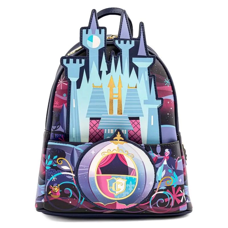 Loungefly Disney Cinderella Castle backpack 26cm product photo