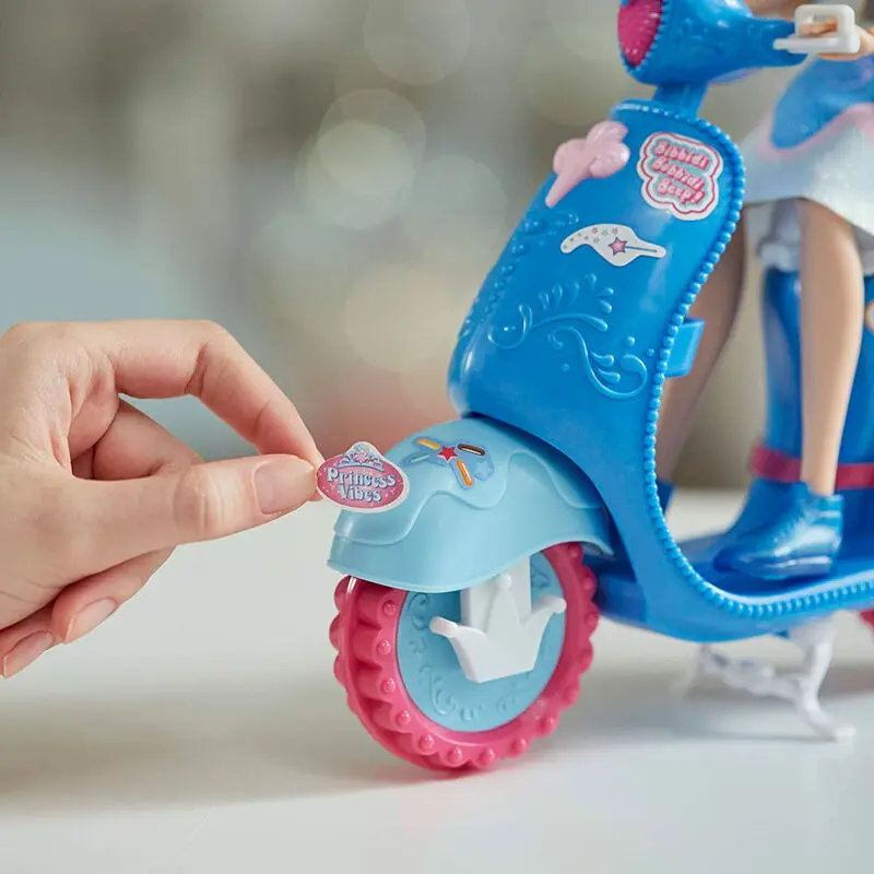 Disney Cinderella + scooter doll product photo