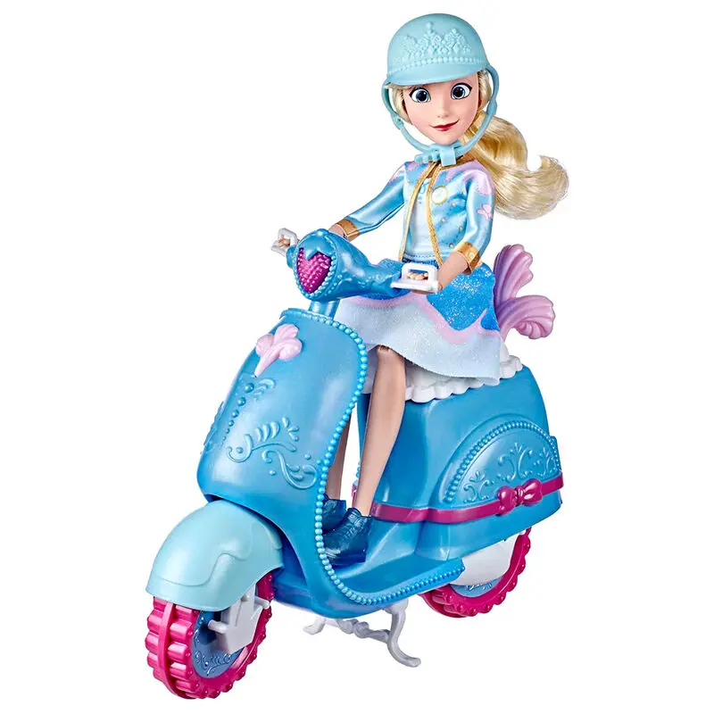 Disney Cinderella + scooter doll product photo