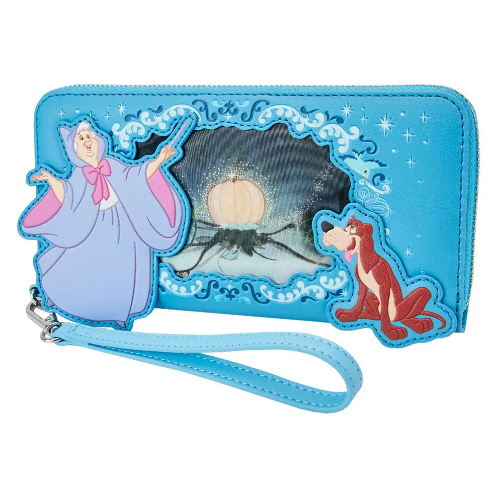 Loungefly Disney Cinderella lenticular wallet product photo