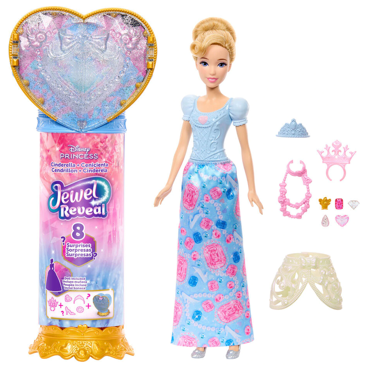 Disney Cinderella Reveal doll product photo