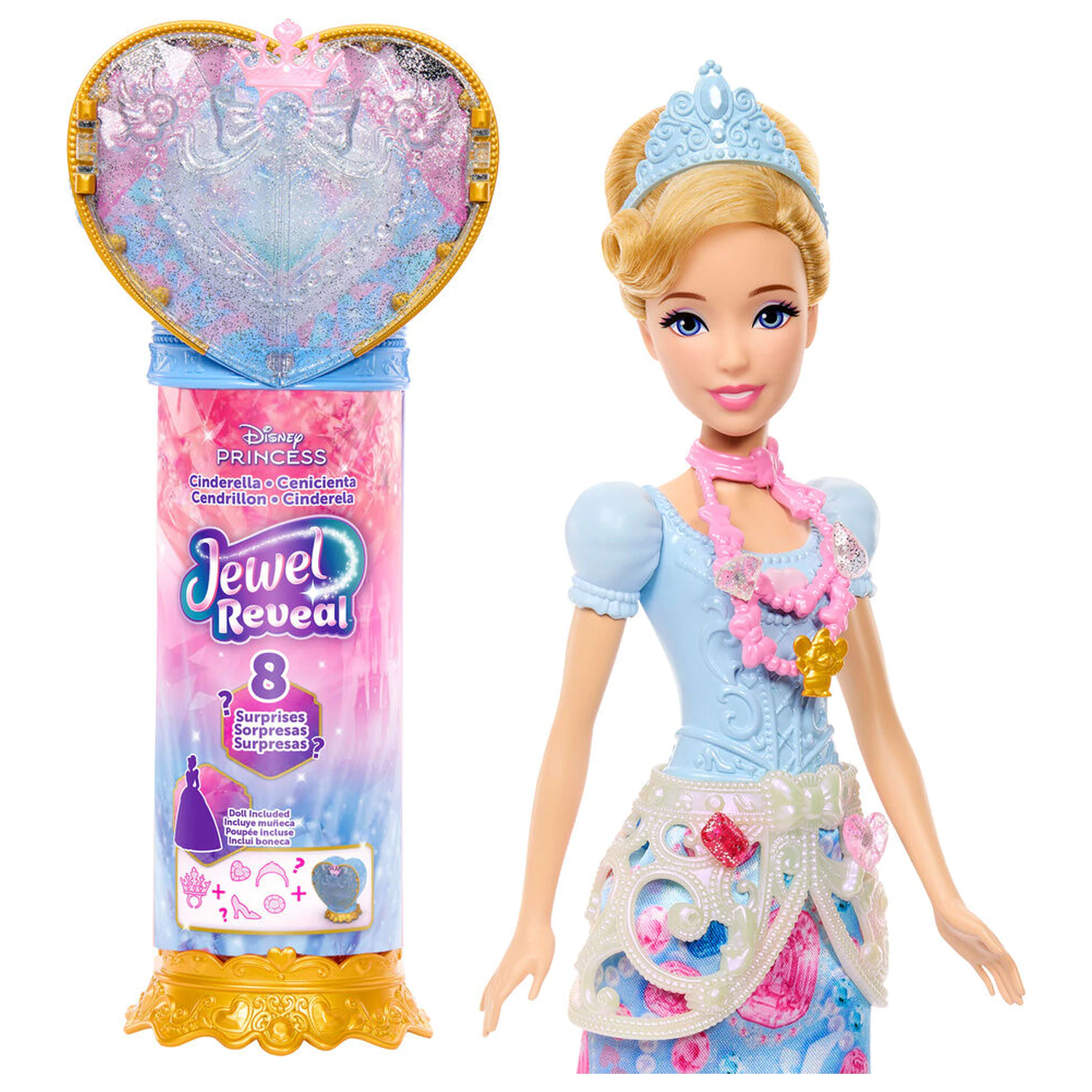 Disney Cinderella Reveal doll product photo