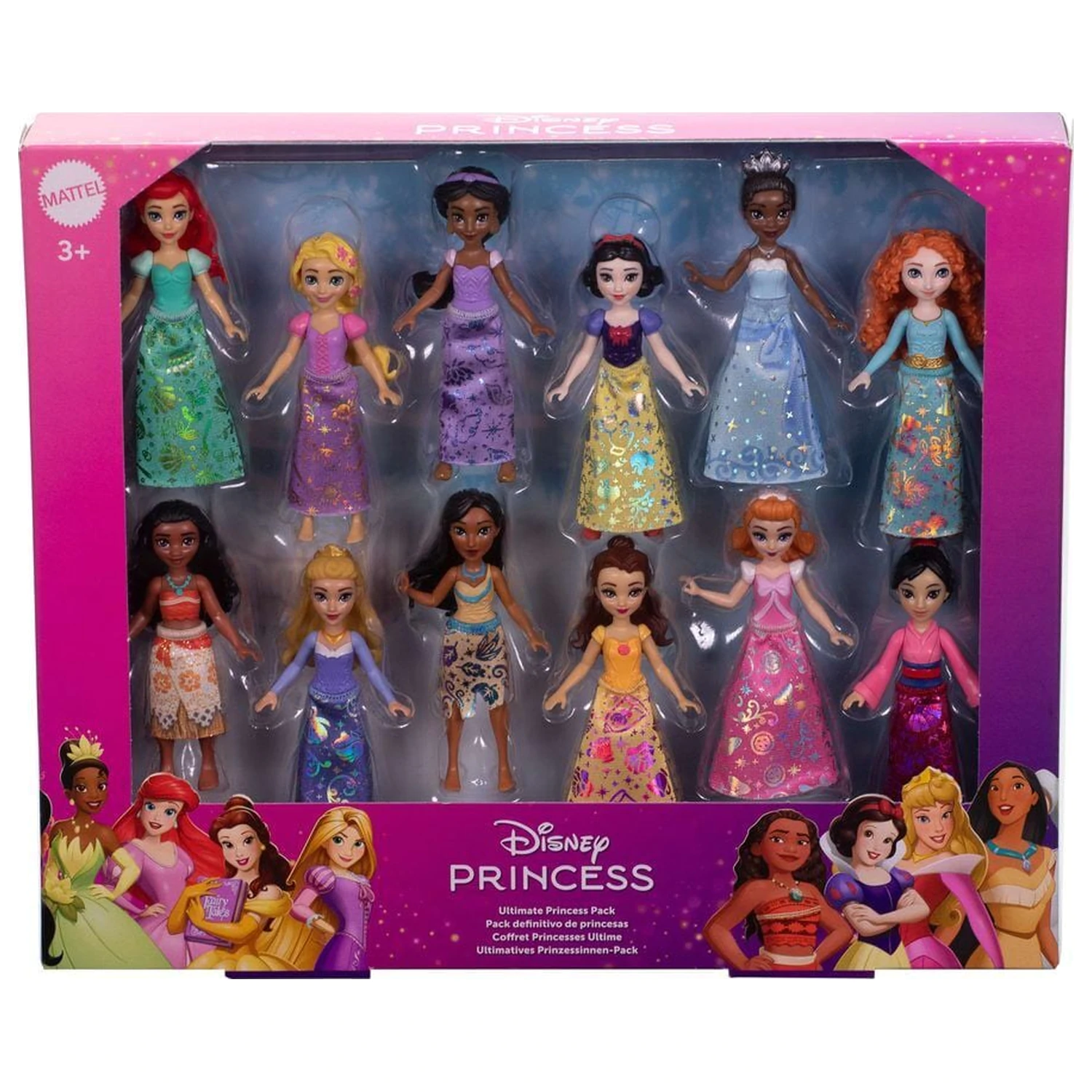 Disney Princess pack 12 figures product photo