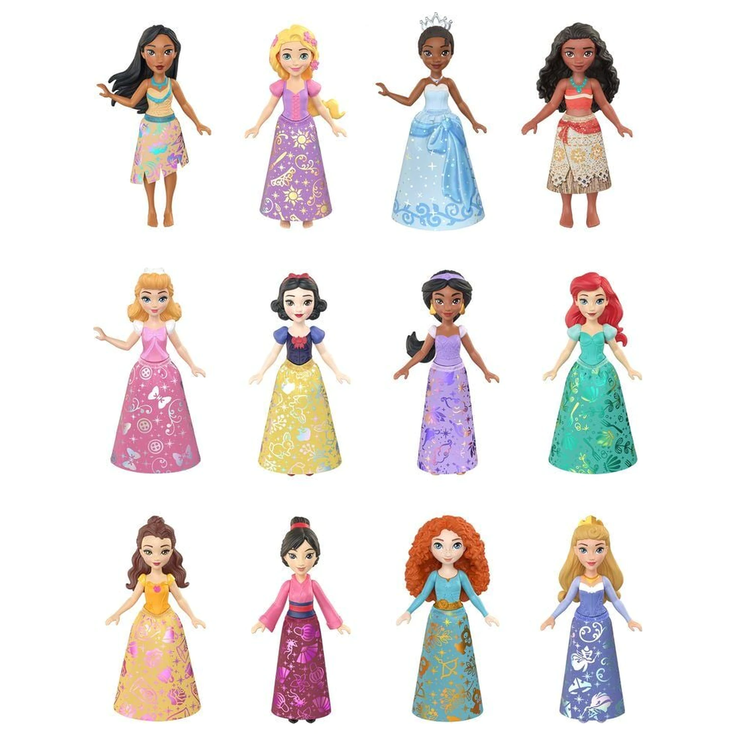 Disney Princess pack 12 figures product photo