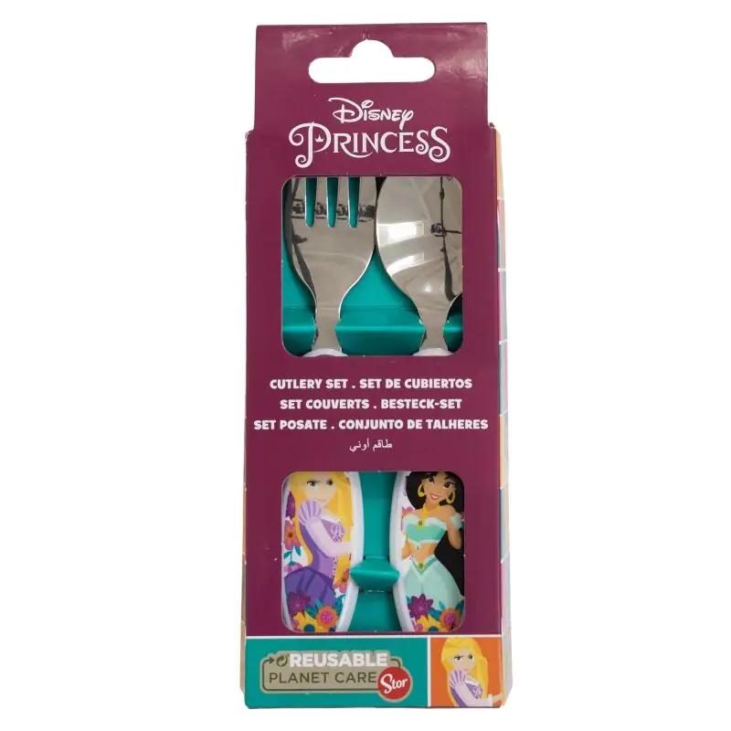 Disney Princess Set 2 metal cutlery product photo