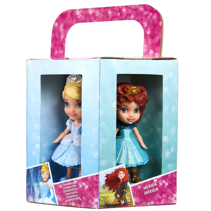 Disney Princesses set 6 mini dolls 8cm product photo