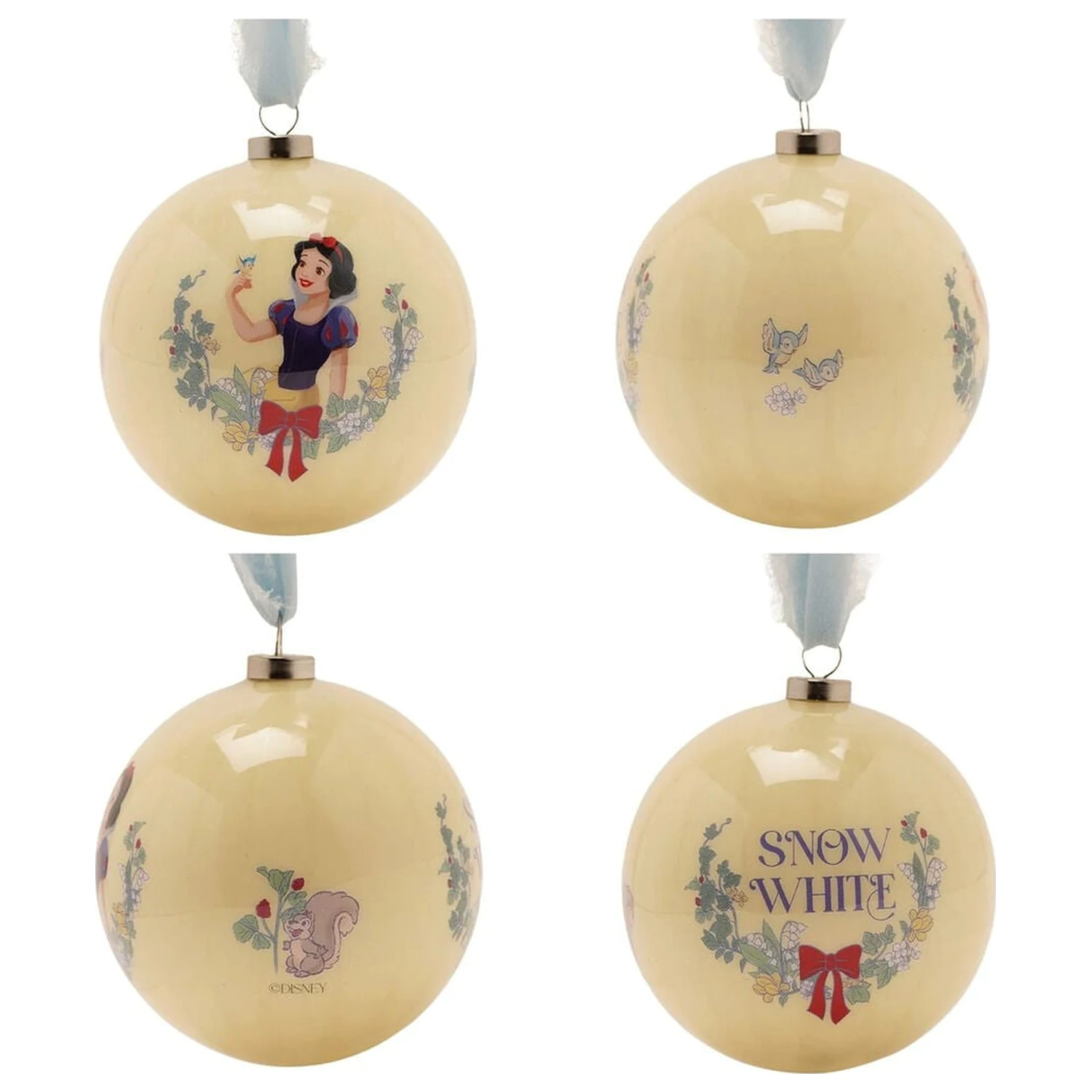 Disney Princess Set of 7 Christmas baubles product photo