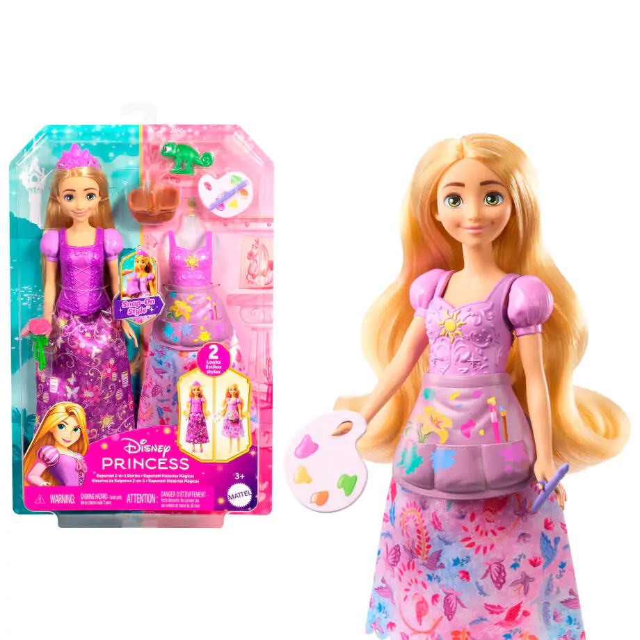 Disney Princess Rapunzel 2 in 1 stories doll product photo