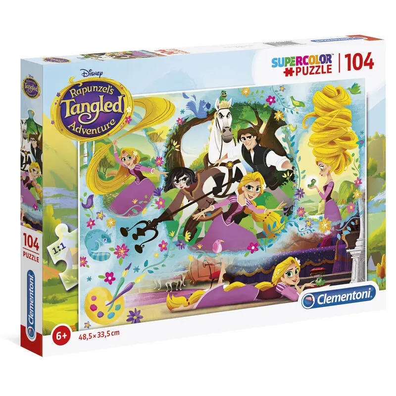 Disney Princess Rapunzel puzzle 104pcs product photo