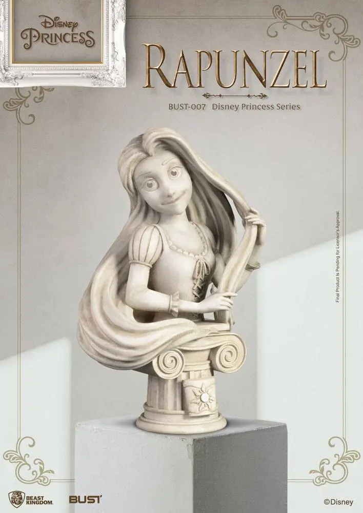 Disney Princess Series PVC Bust Rapunzel 15 cm termékfotó