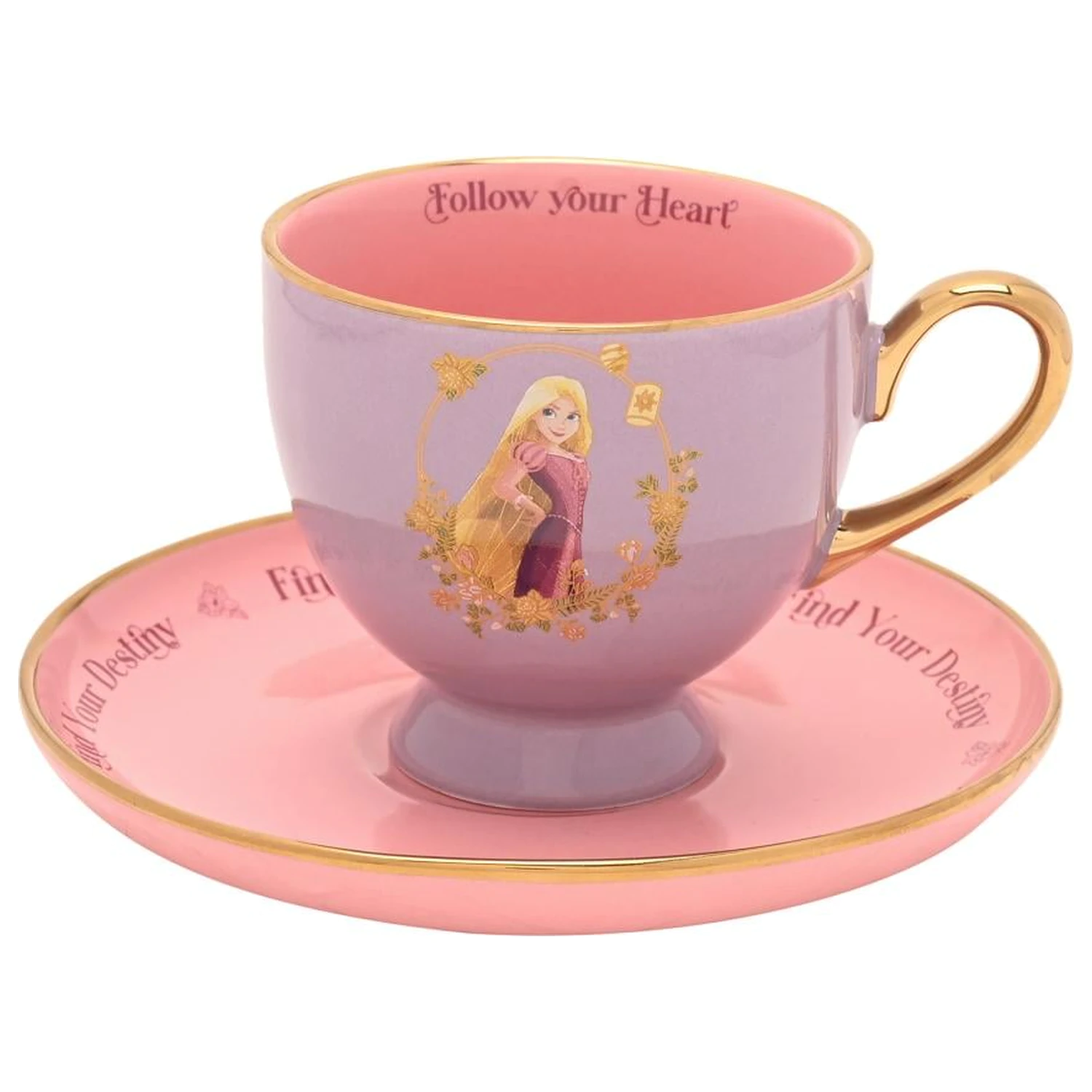 Disney Princess Rapunzel Tea Cup + Saucer 207ml product photo