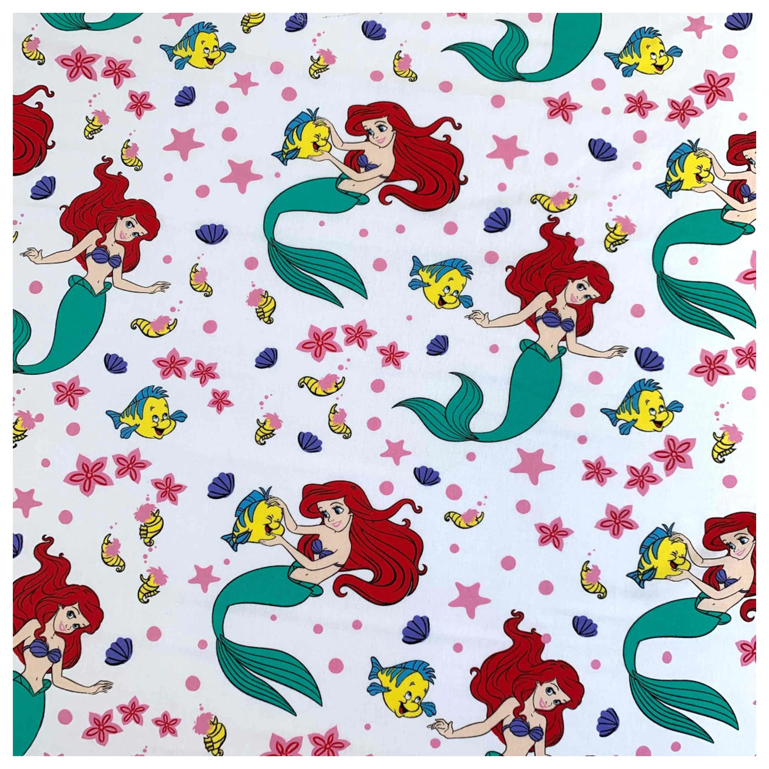 Disney Princess Ariel Fitted Sheet 90x200 cm product photo