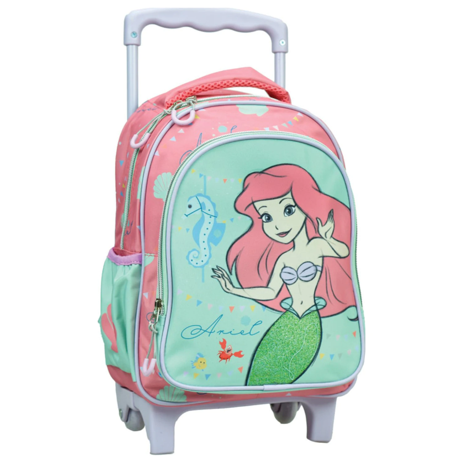 Disney Princesses Ariel Rolling Preschool Backpack, Bag 30 cm product photo