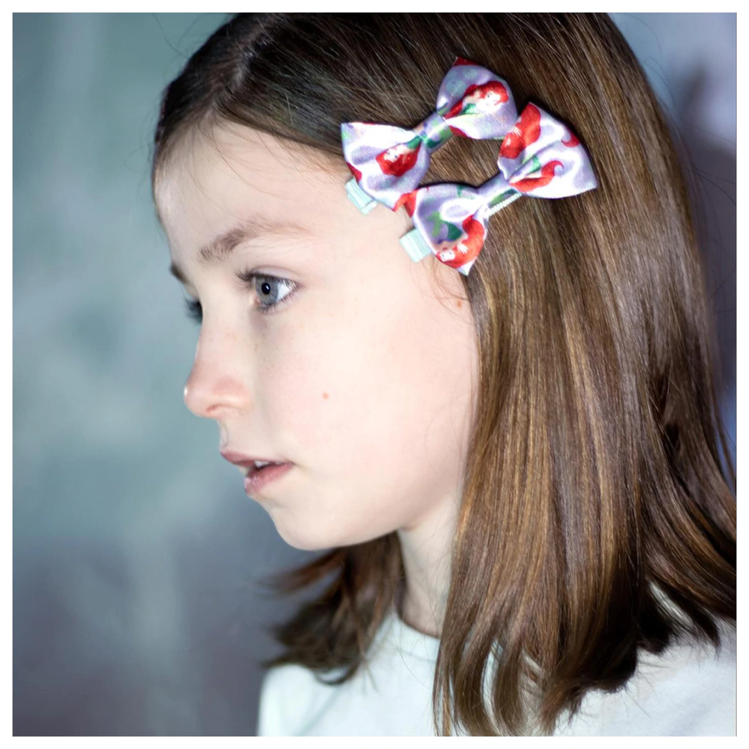 Disney Princesses Ariel Hair Tie and Hair Clip Set 3-Piece product photo