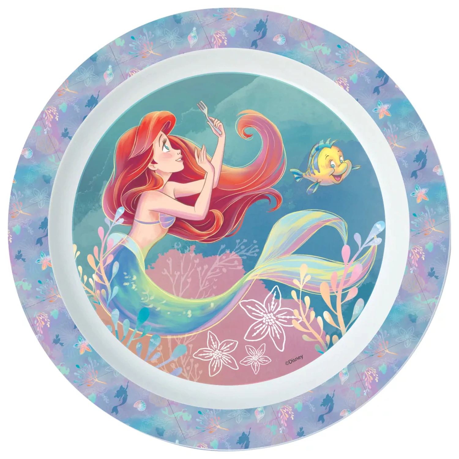 Disney Princess Ariel micro flat plate 22 cm product photo