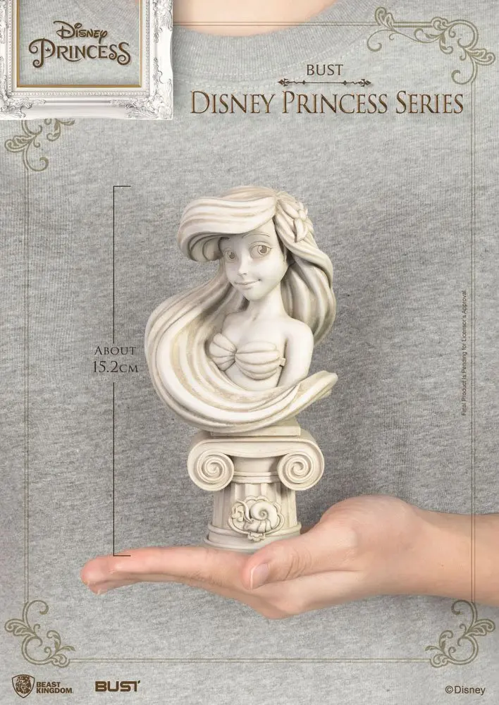 Disney Princess Series PVC Bust Ariel 15 cm product photo