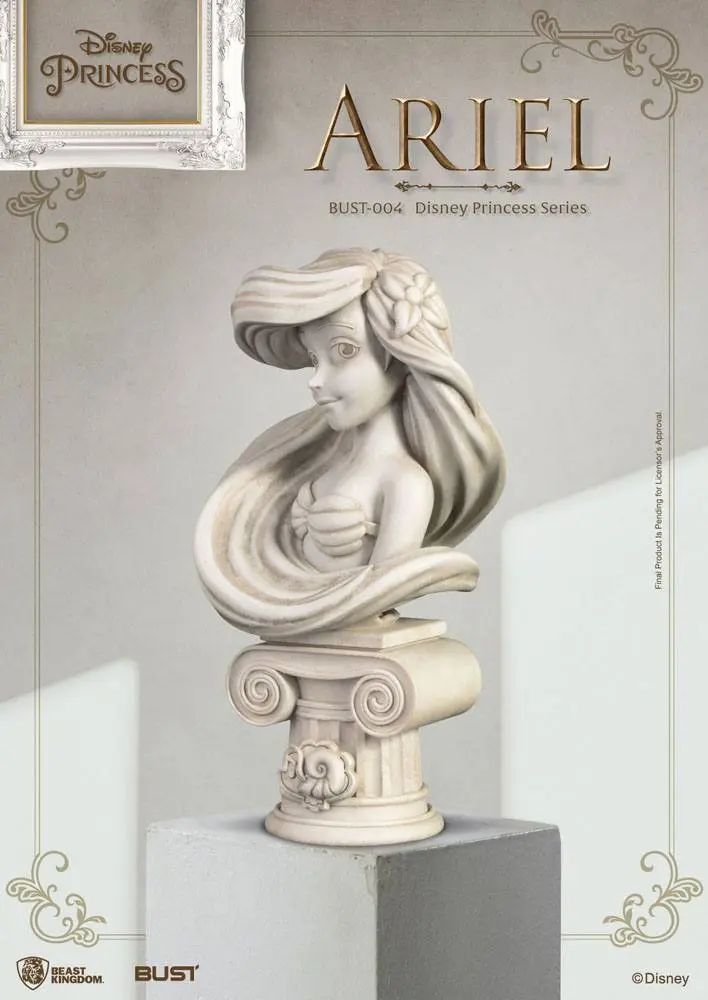 Disney Princess Series PVC Bust Ariel 15 cm product photo