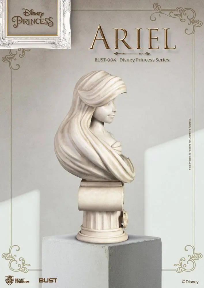 Disney Princess Series PVC Bust Ariel 15 cm product photo