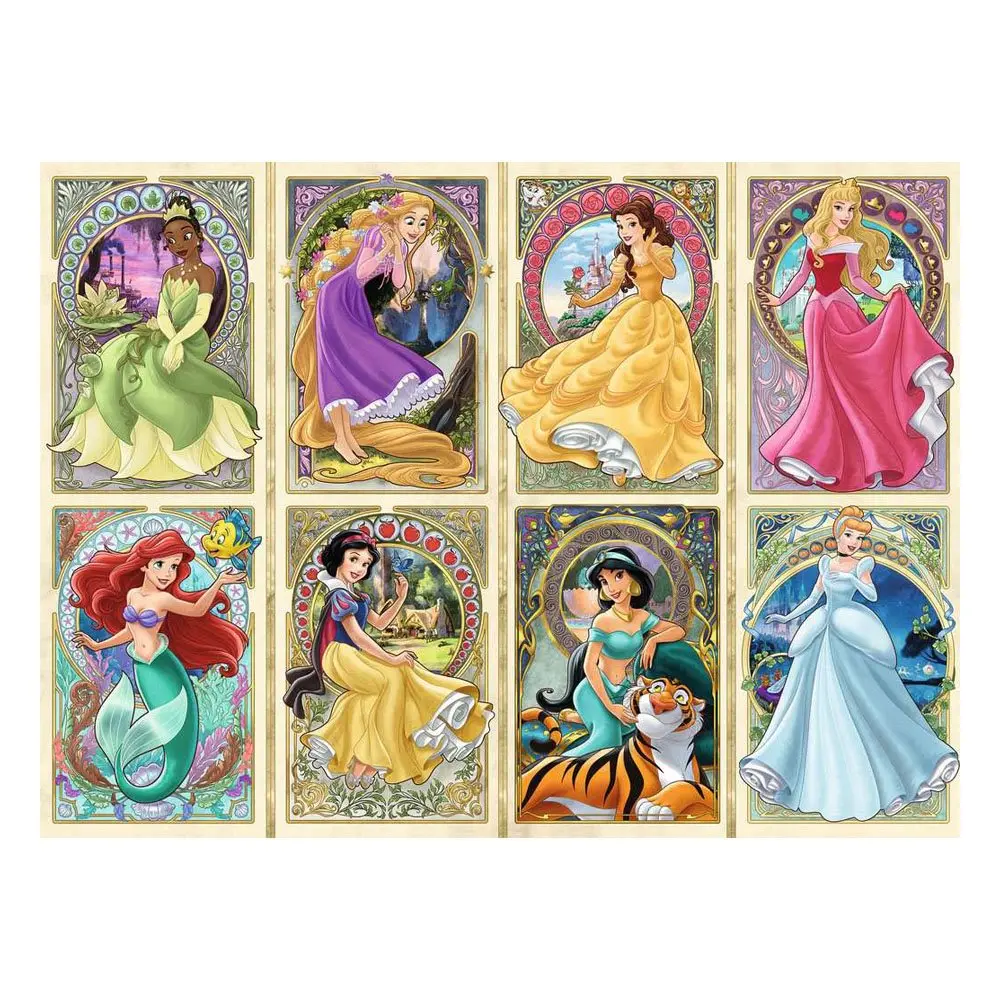 Disney Princess Puzzle Art Nouveau Princesses (1000 pieces) product photo