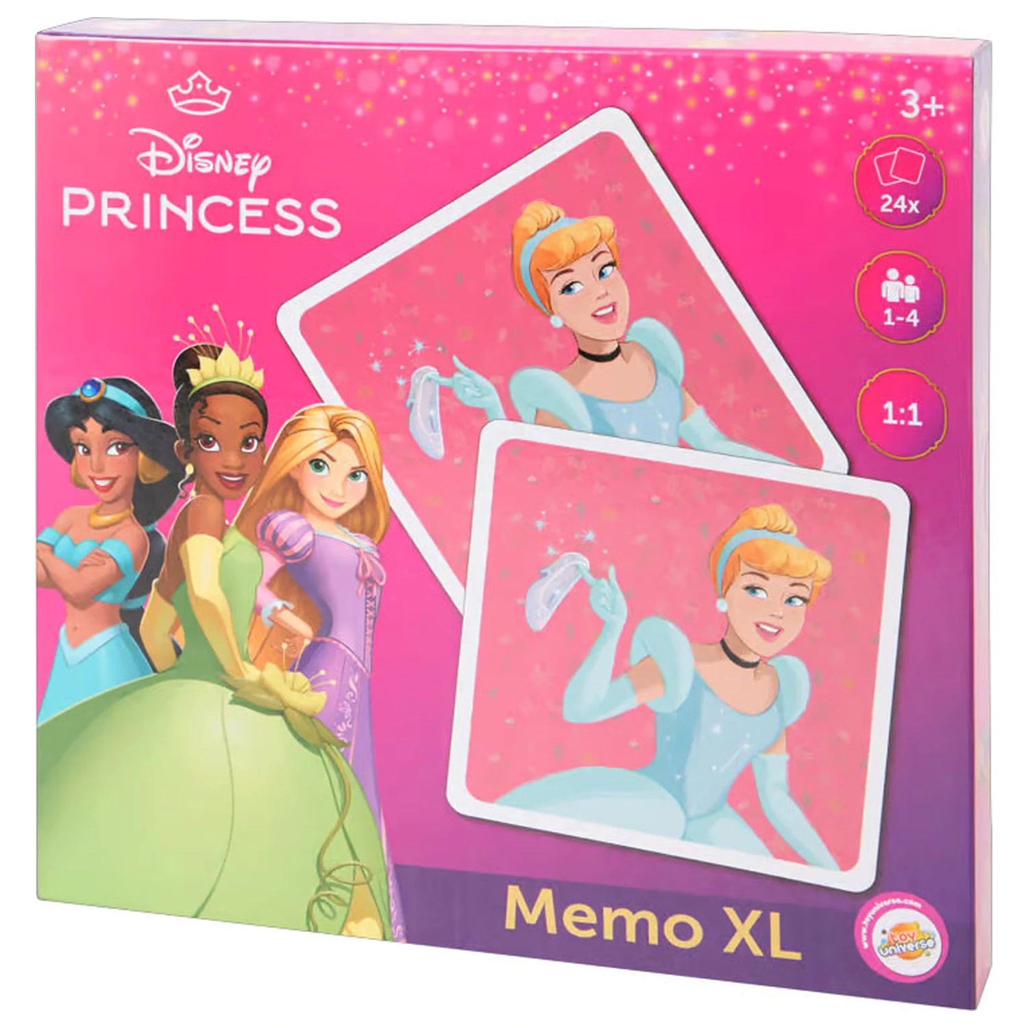 Disney Princess Beauties Memory Game XL 24 Pieces product photo
