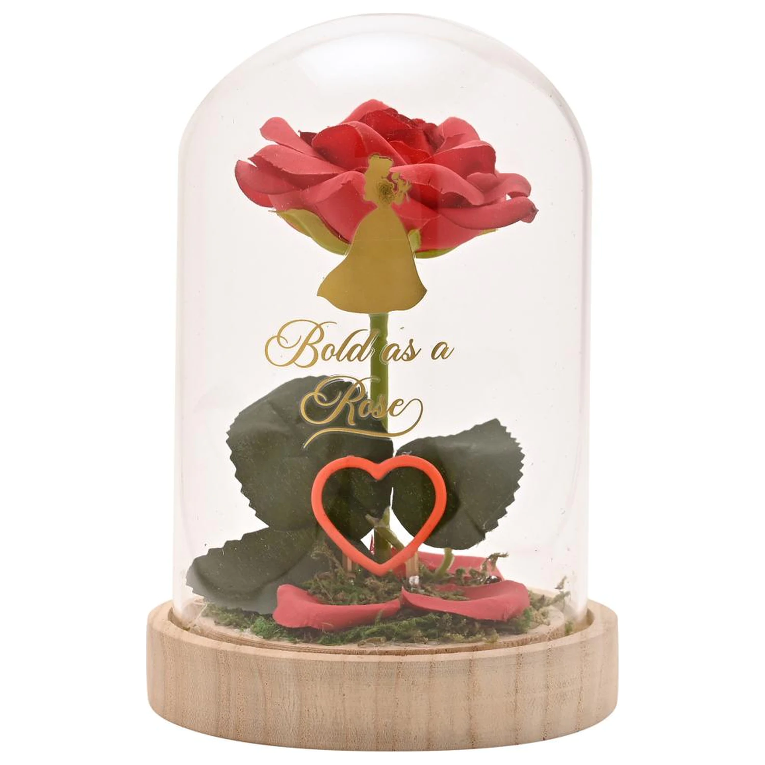 Disney Princess Belle Floral Cloche with a Neon Light product photo