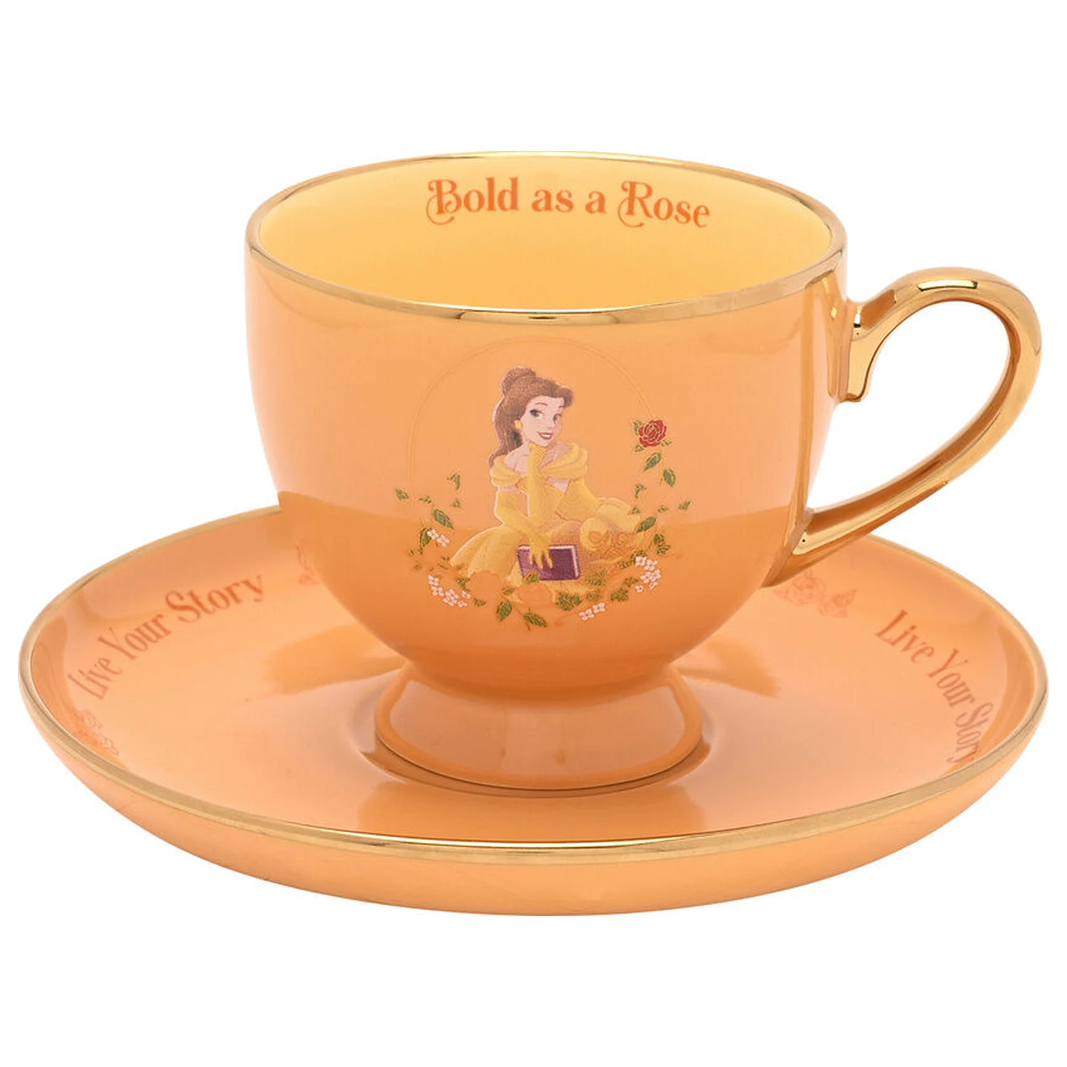 Disney Princess Belle Tea Cup + Saucer  product photo